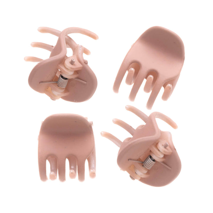 Matte Oberfläche hair claw 2,3cm 4Stück