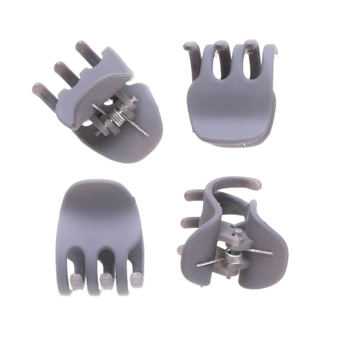 Matte Oberfläche hair claw 2,3cm 4Stück