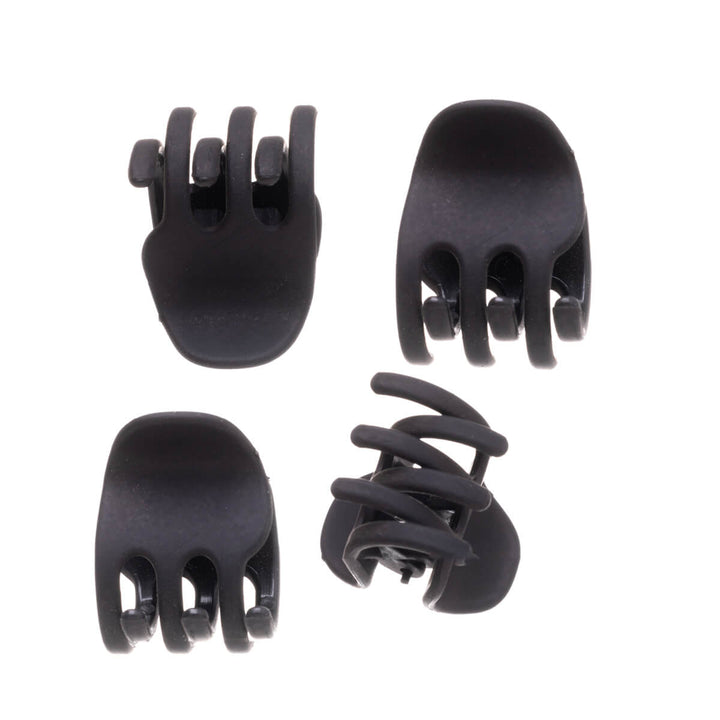 Matte Oberfläche hair claw 2,3cm 4Stück