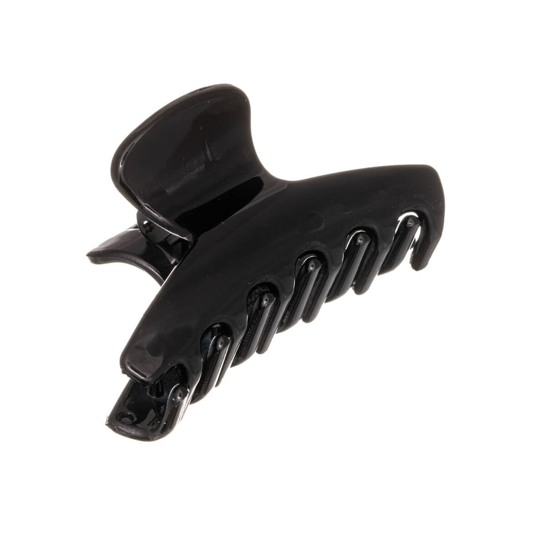 Low shark tooth plastic hair clip 6,6cm