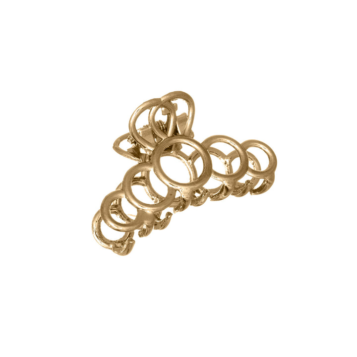 Neat metal shark tooth hair clip 4,2cm