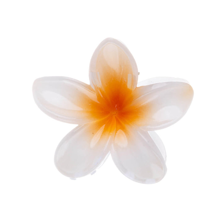 Plumeria hair claw Blumen-Haarspange 8cm