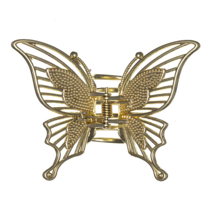 Perhonen metallinen hainhammas 7cm