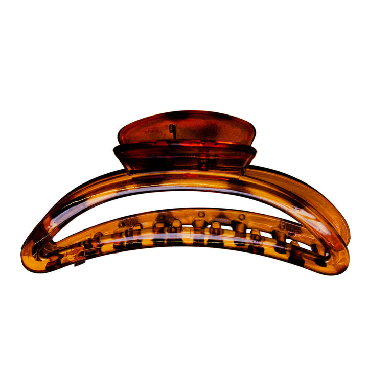 Large curved shark-tooth hair clip, 11.2 cm