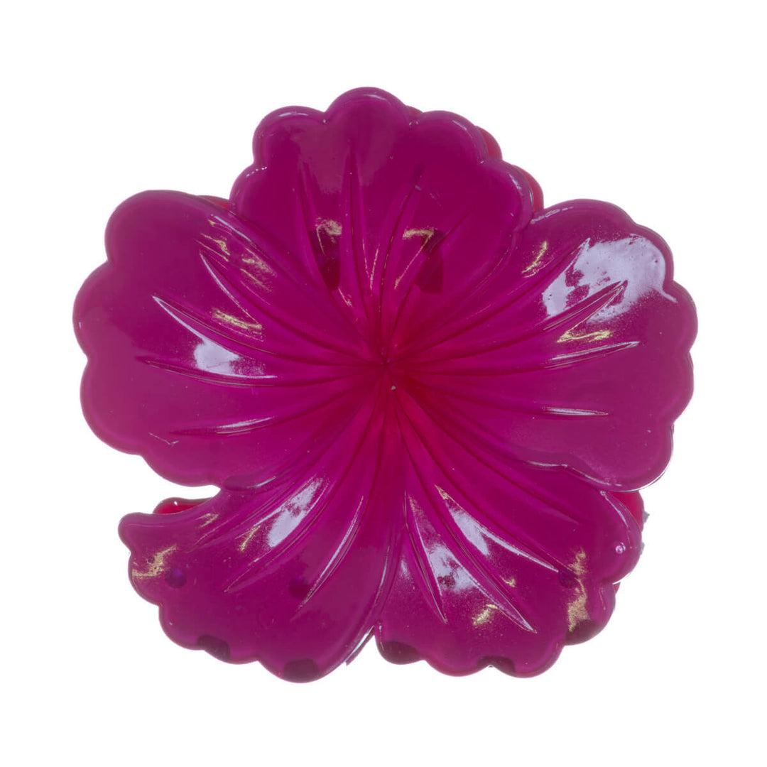 Flower Shark's Tooth Hair Clip, 7.5 cm – Colorful Flower Clip