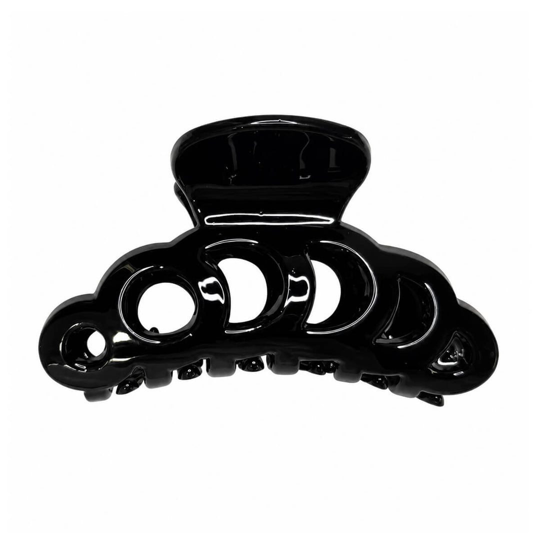 Haarspange aus Kunststoff hair claw – rundes Muster, 6,4 cm