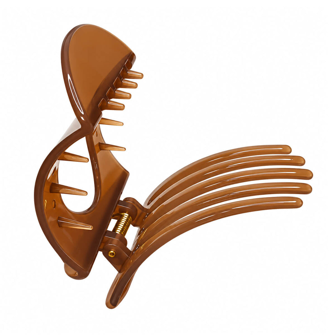 Seitlich aufsteckbare Haarspange hair claw 9 cm – abgerundete Enden