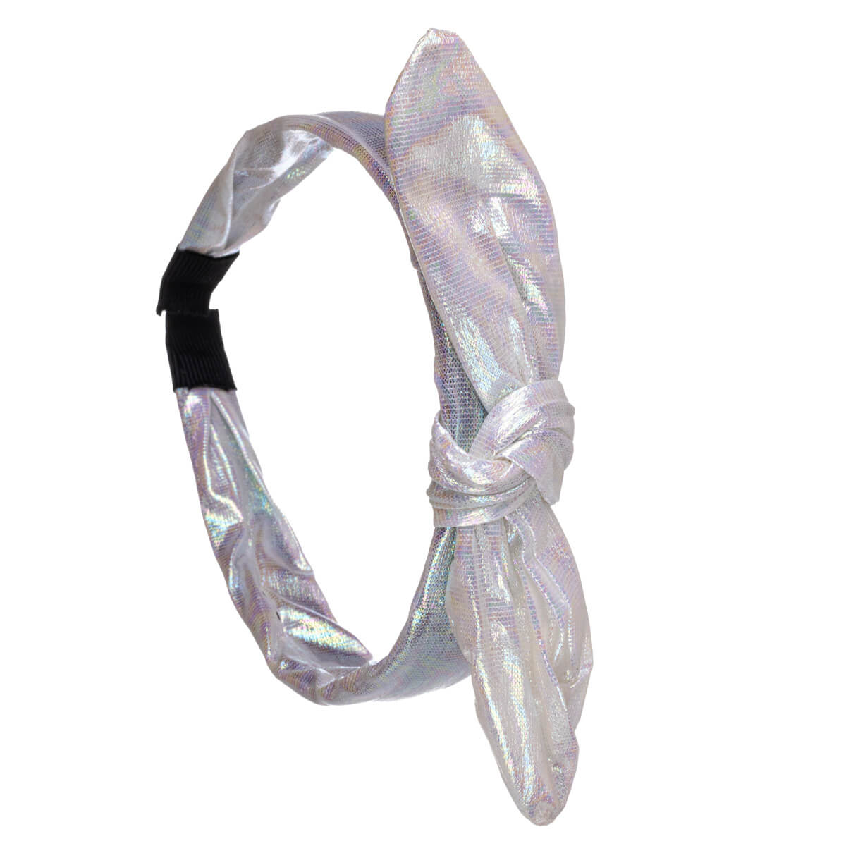Glossy bow tie narrow hairband