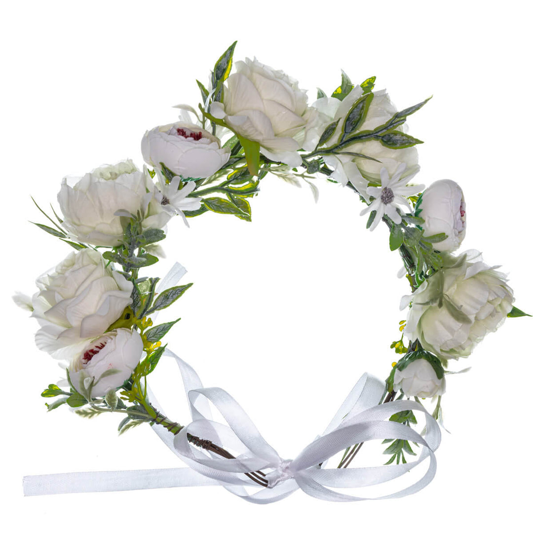 Flower Wreath of Kermanshaped Peony Roses
