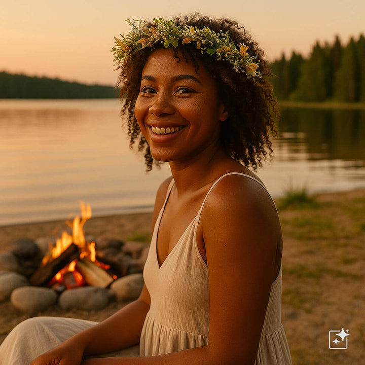 Bountiful Flower Wreath from Kidney Blossoms