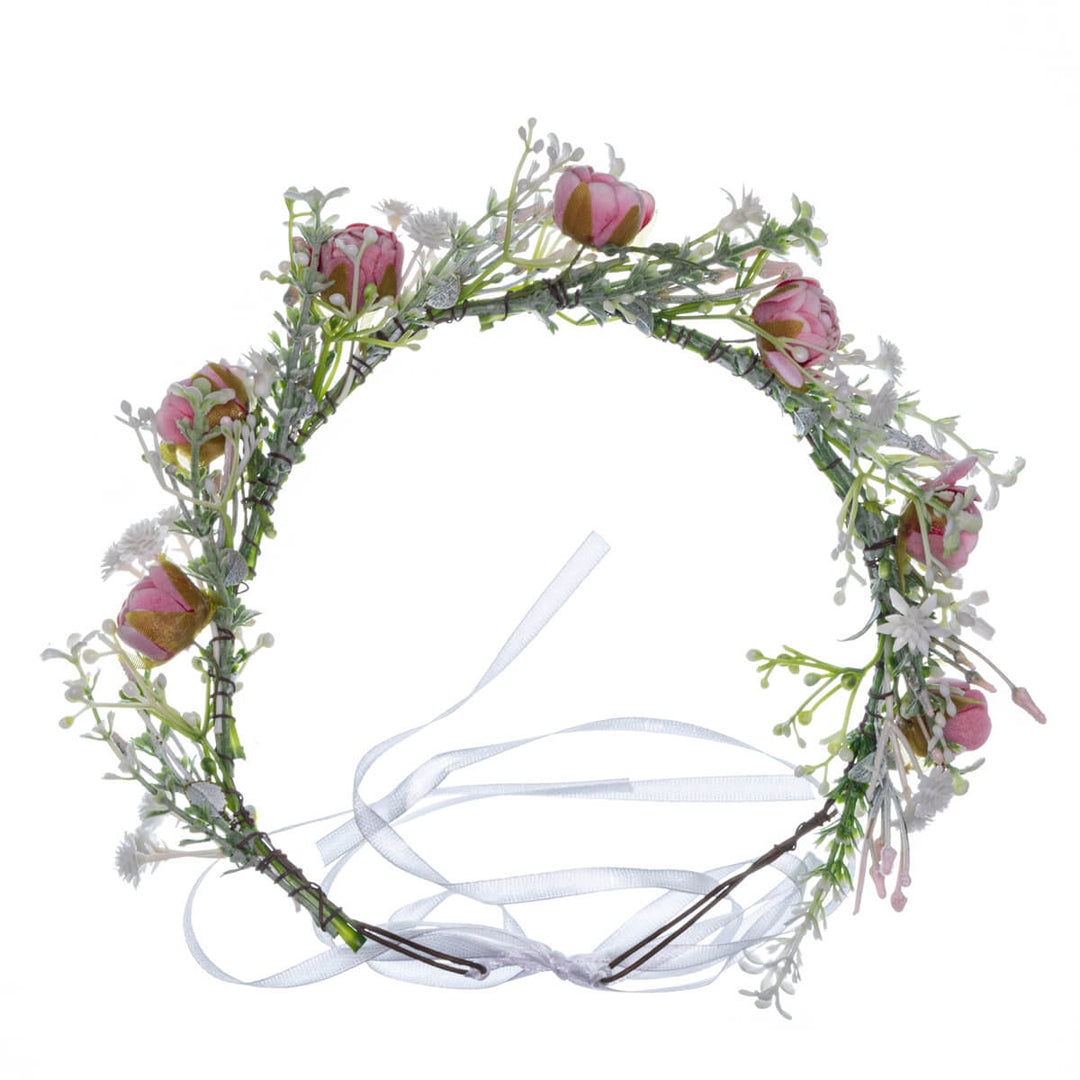 Kukkaseppele Vaaleanpunaisista Ruusunnupuista