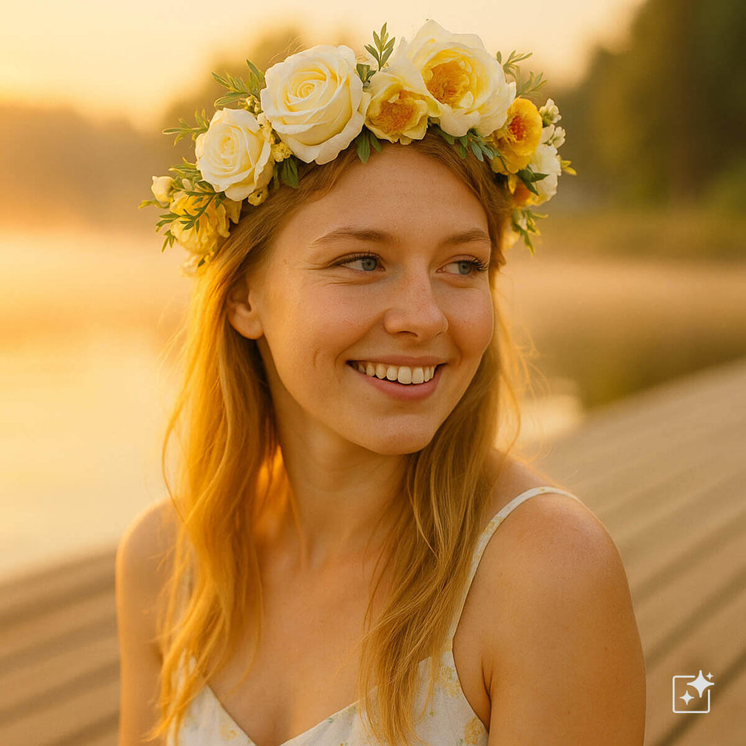 Ruusuköynnös Kukkaseppele