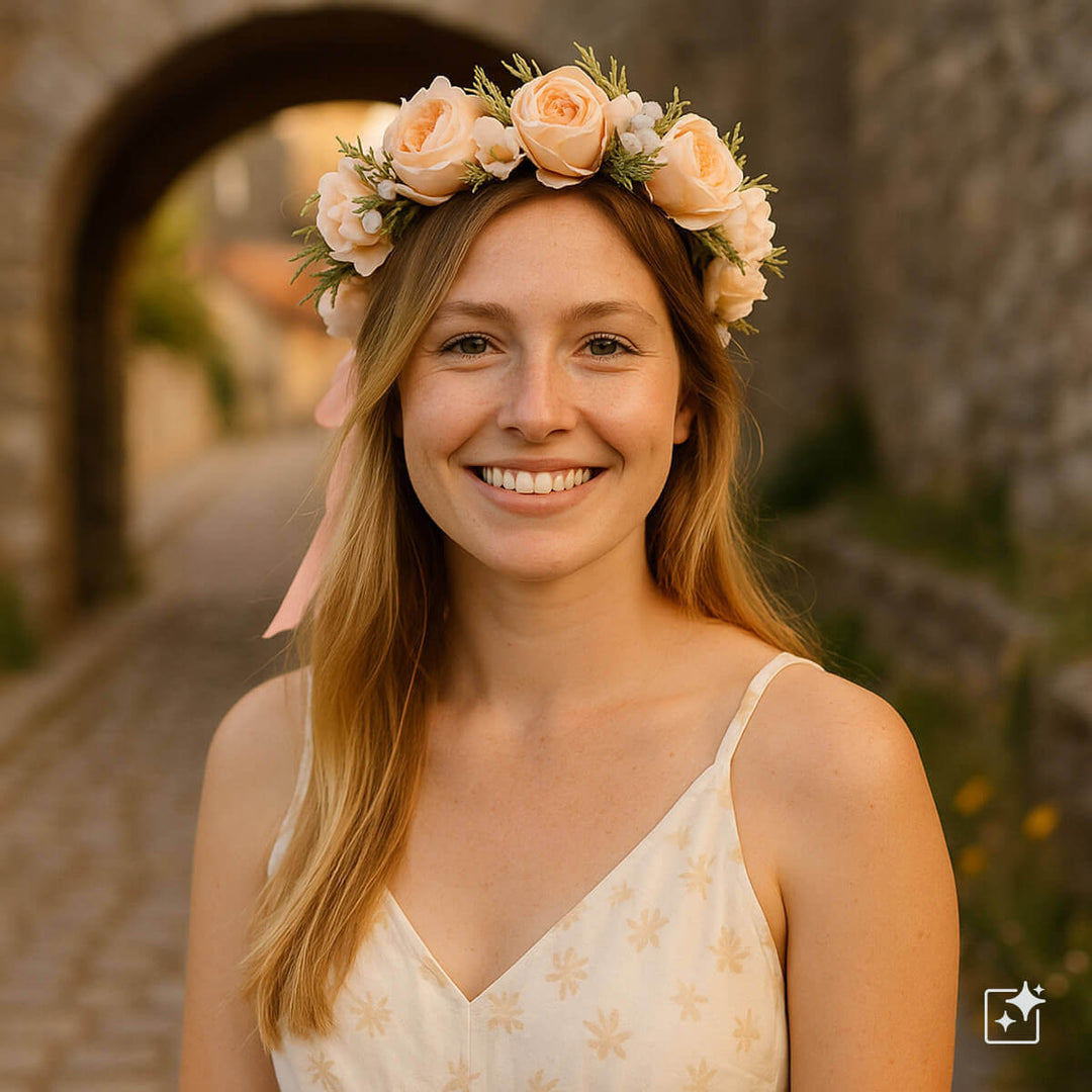 Ruusuköynnös Kukkaseppele