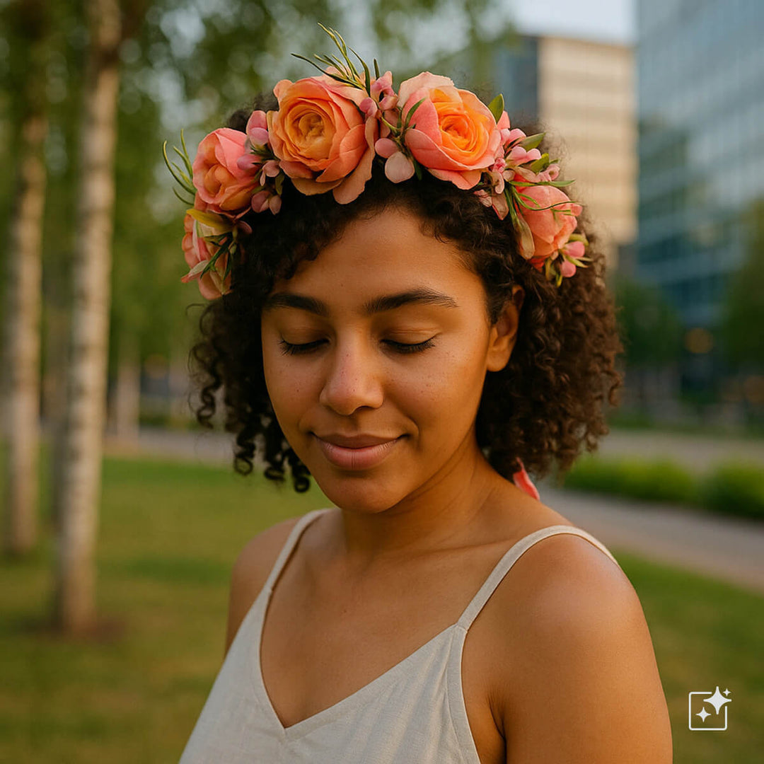 Ruusuköynnös Kukkaseppele