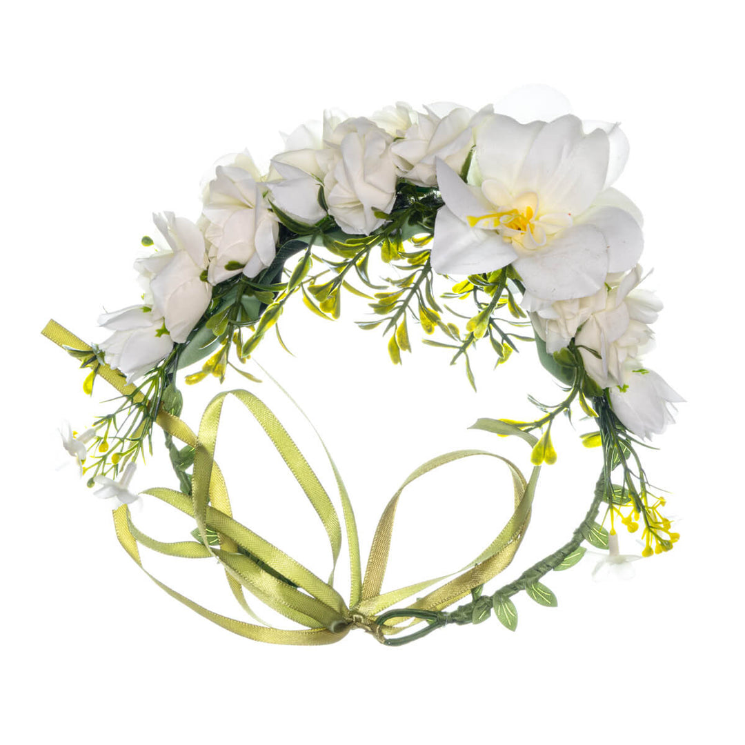 Wreath of Magnolias & Powdery roses