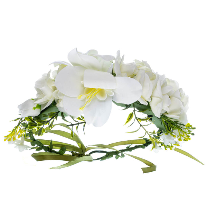 Wreath of Magnolias & Powdery roses