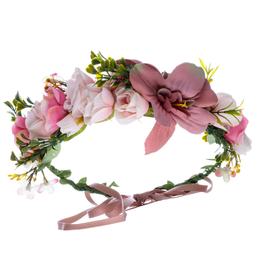 Wreath of Magnolias & Powdery roses