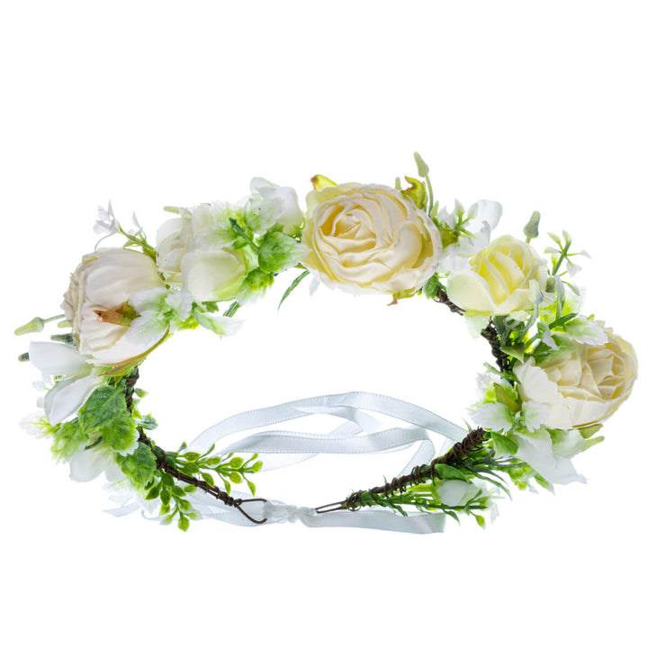 Festliche Rose für den Blumenkranz