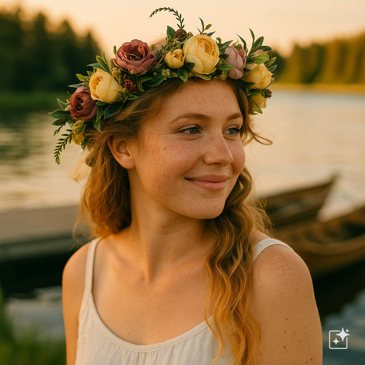 Rich Peony Flower Bouquet