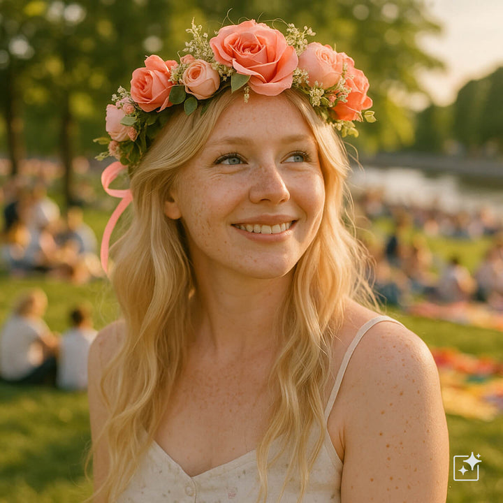 Bountiful Rose for the Flower Wreath