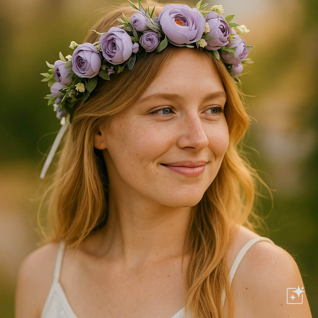 Blomsterkrans Liljor Pioner