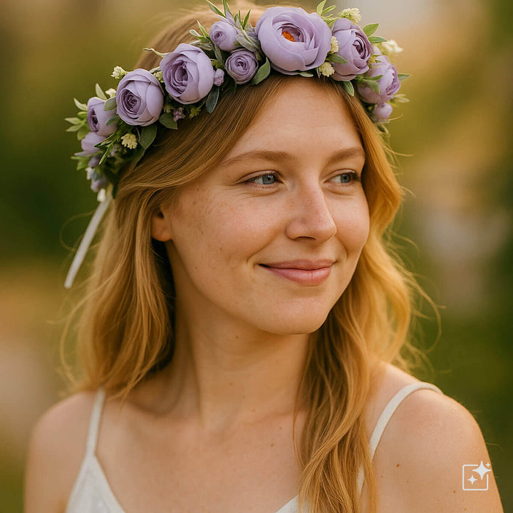 Blomsterkrans Liljor Pioner