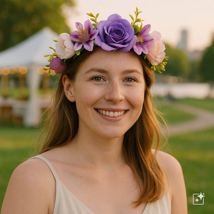 Färgglad blomleverans Krysantemum