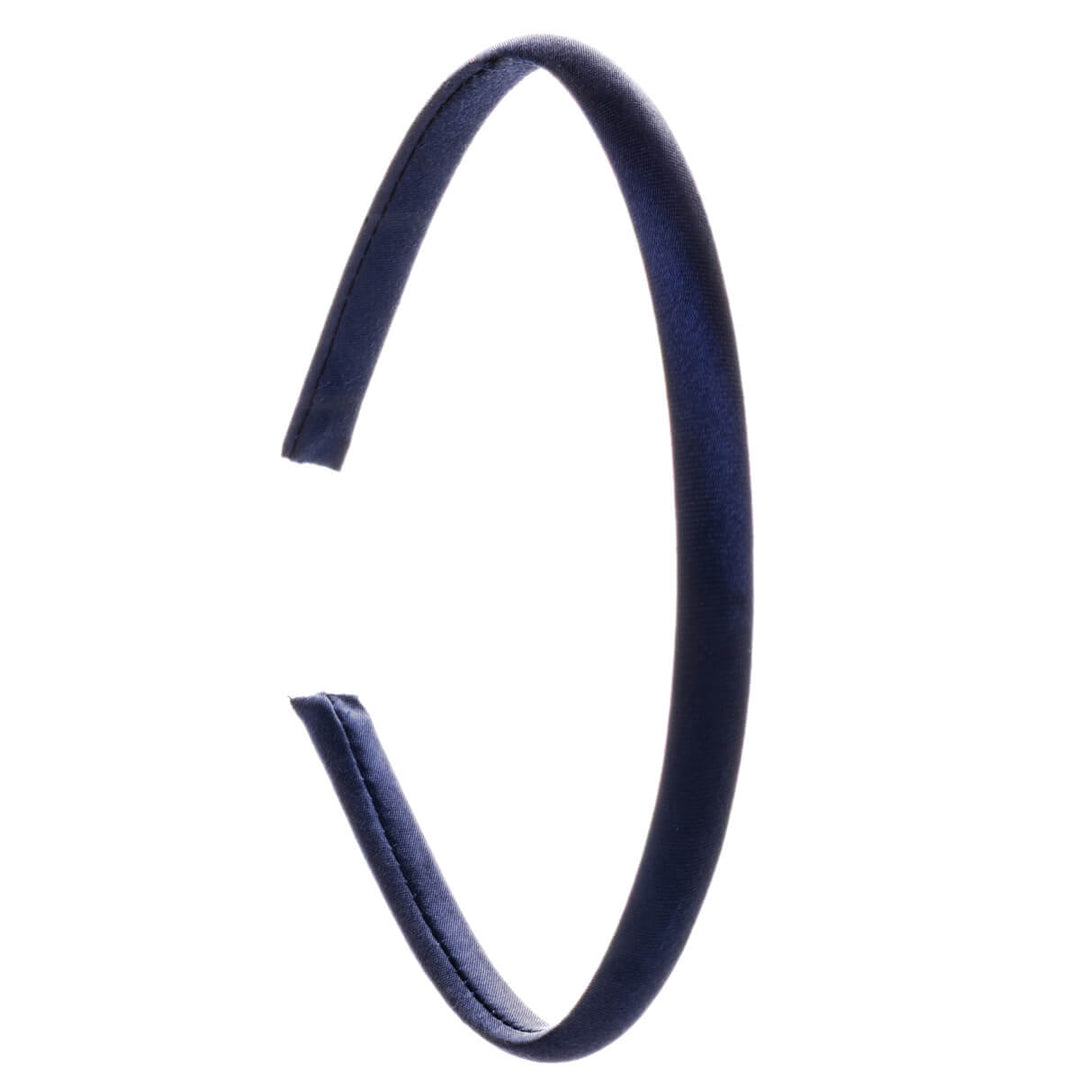 Kapea satiini hiuspanta 1cm