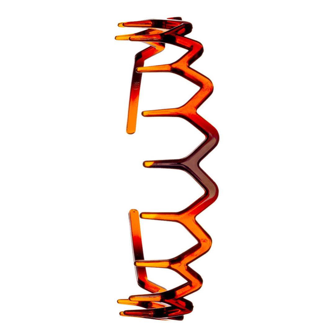 Plastic comb collar spiky hairband