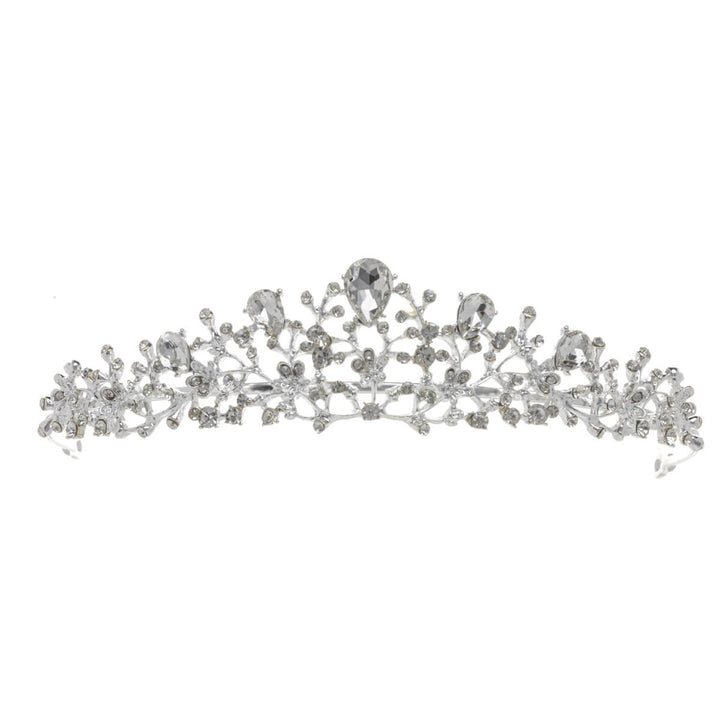 Blumengirlande Tiara Festliches Haarband