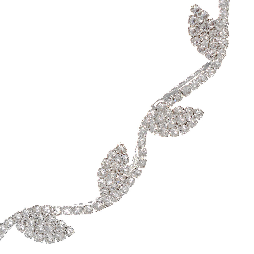 Shapeable hair ornament stony leafy vine 30cm