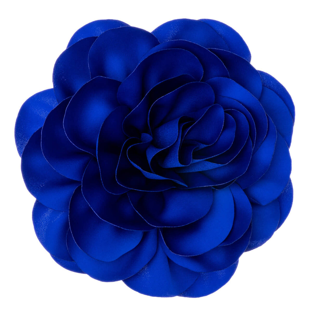 A spectacular big hair flower and Flower brooch 15cm