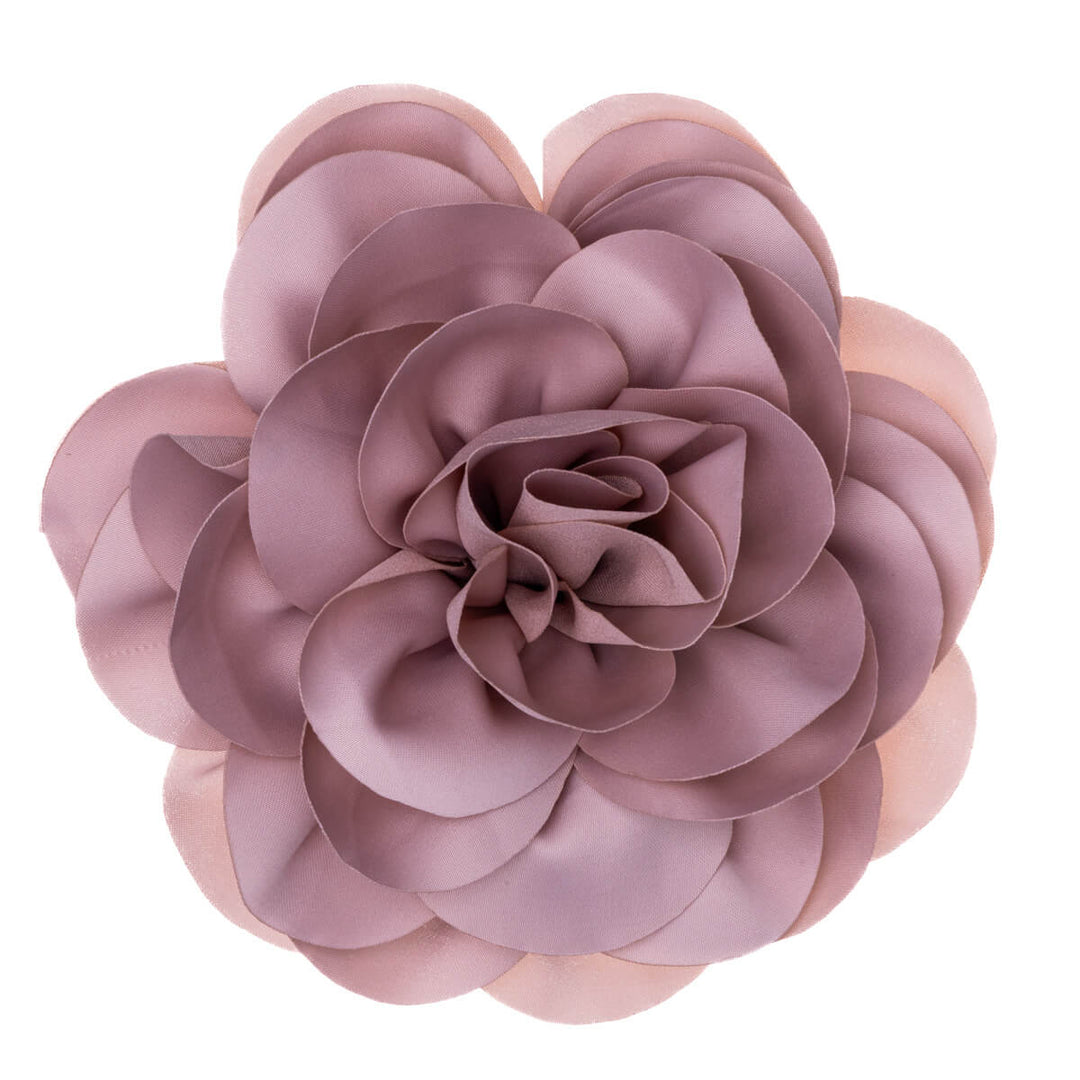 A spectacular big hair flower and Flower brooch 15cm