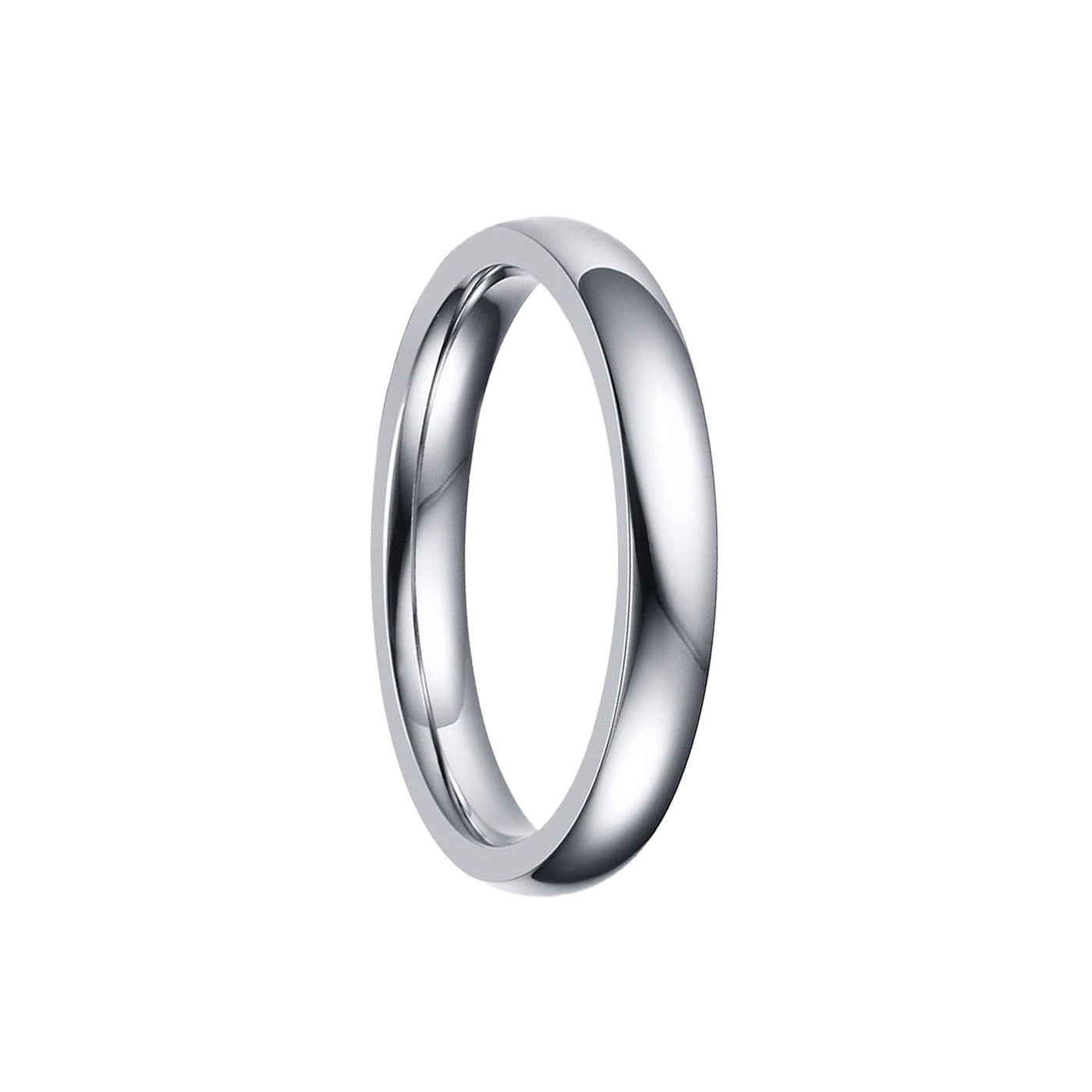 Curved steel ring 3mm (Steel 316L)