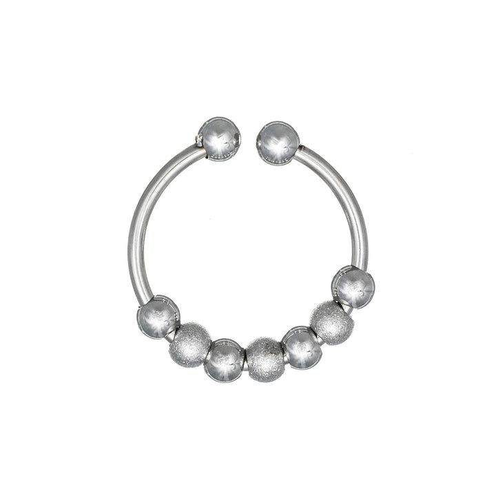 Rotating 7 pearl anti-stress ring (Steel 316L)