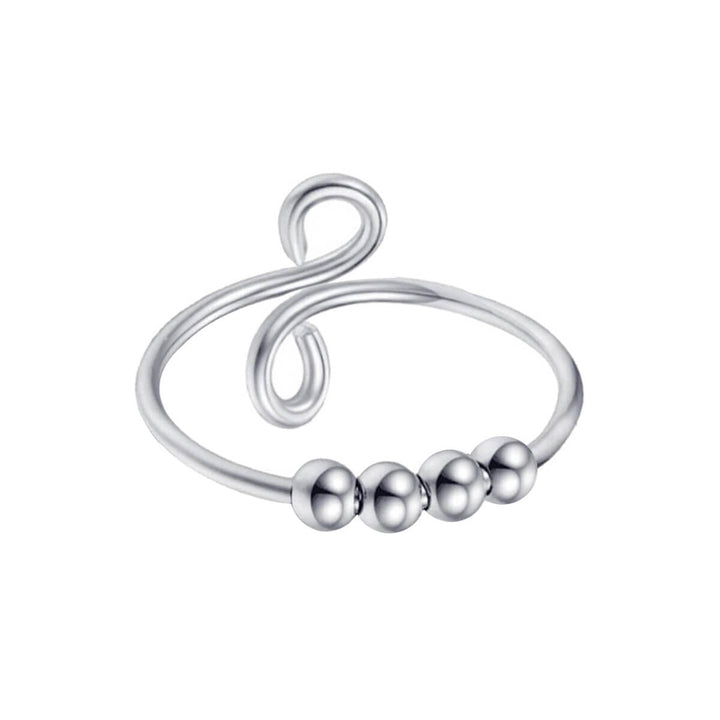 Drehbarer Sickenring Anti-Stress-Ring mit 4 Sicken (Stahl 316L)