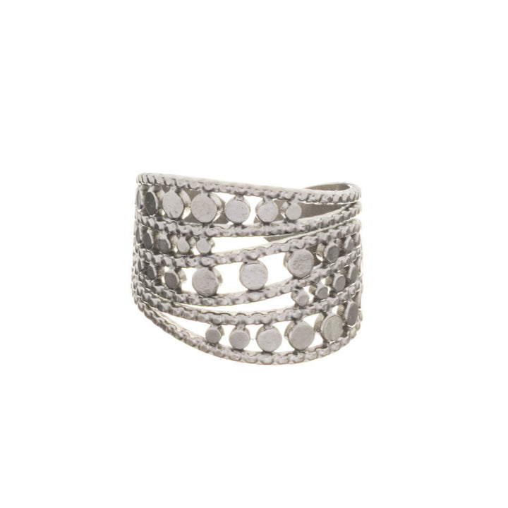 Multi row wide adjustable ring (Steel 316L)