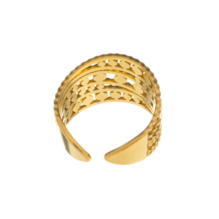 Multi row wide adjustable ring (Steel 316L)