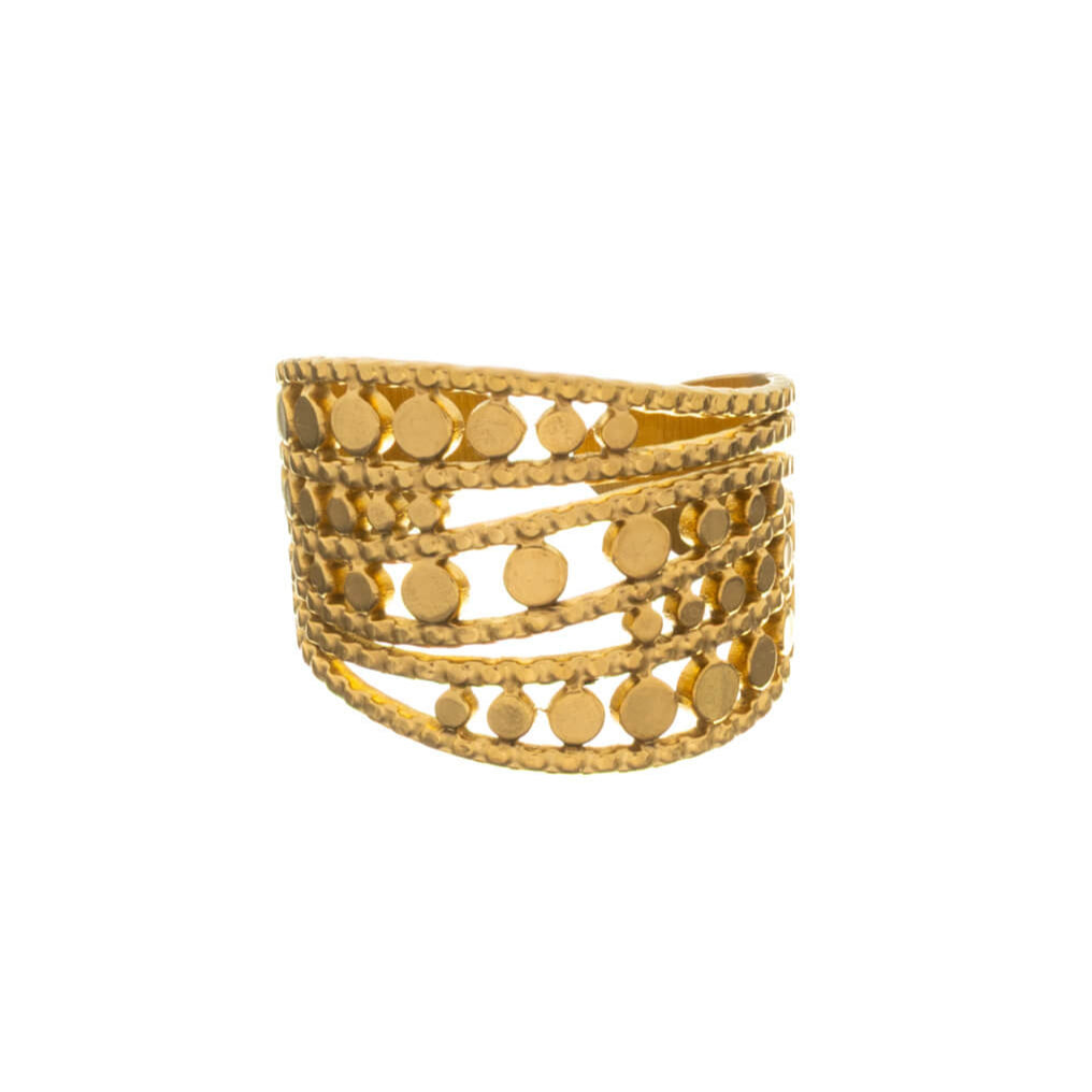 Multi row wide adjustable ring (Steel 316L)