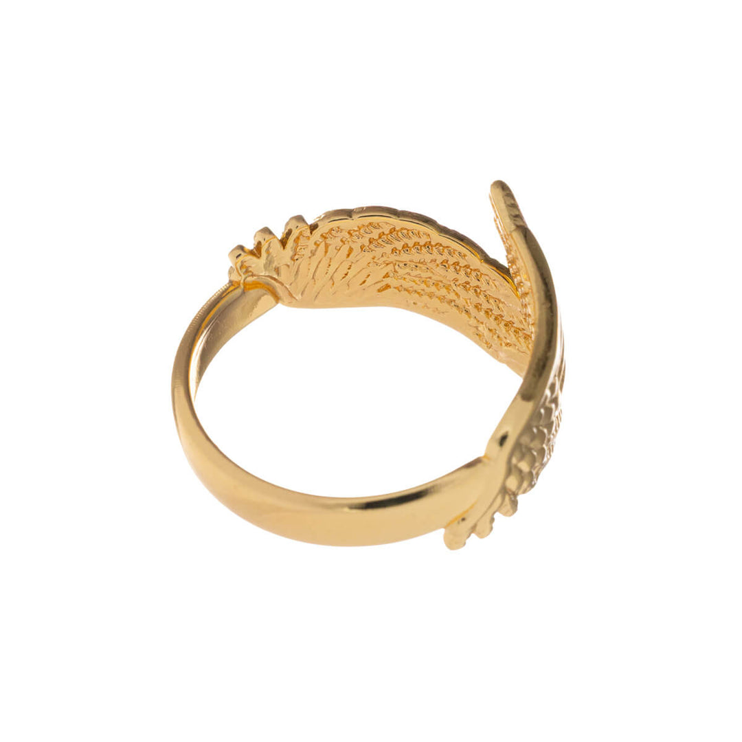 Justerbar ring i guld (316L stål) 5-delars set