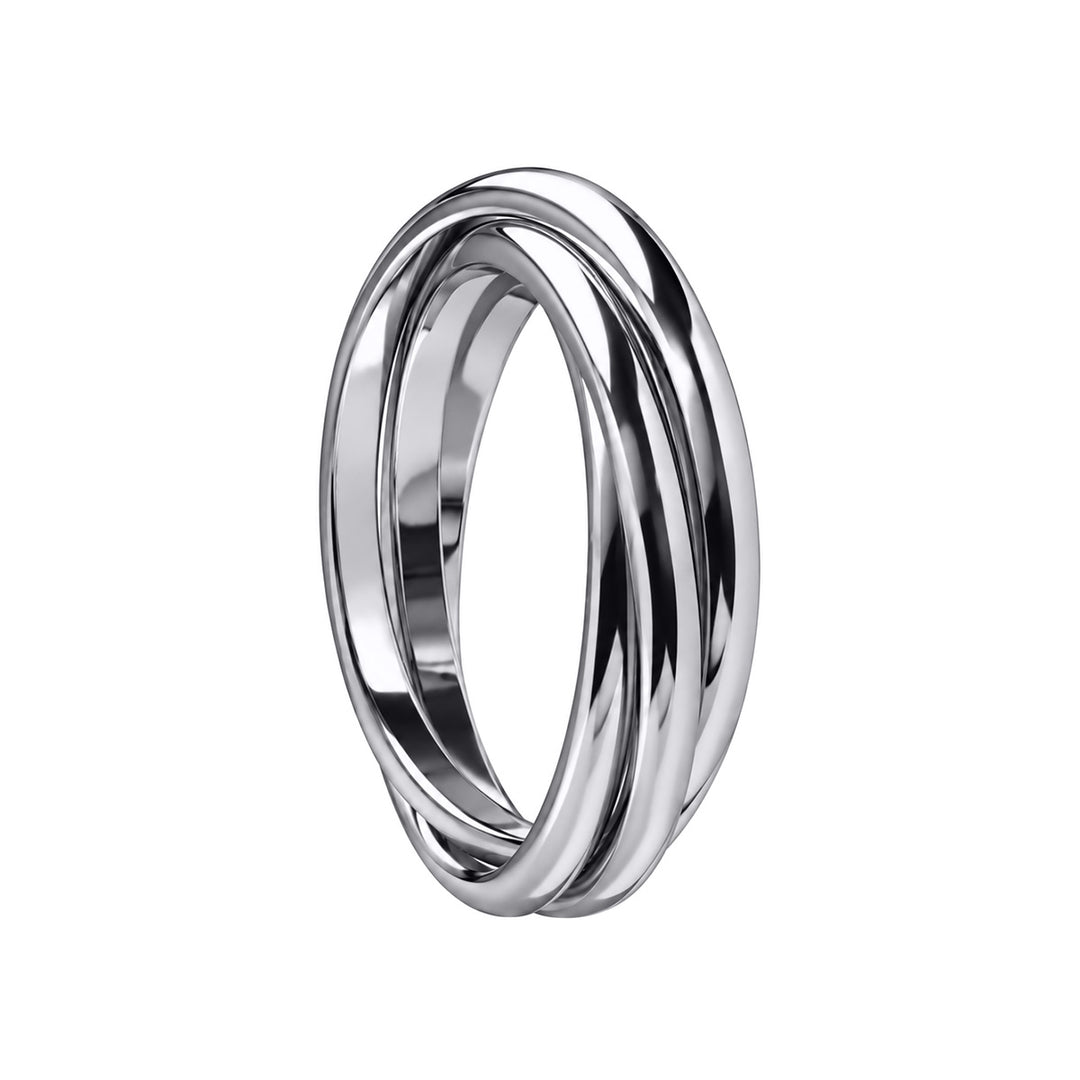 Three-piece sliding anti-stress ring (316L stainless steel)