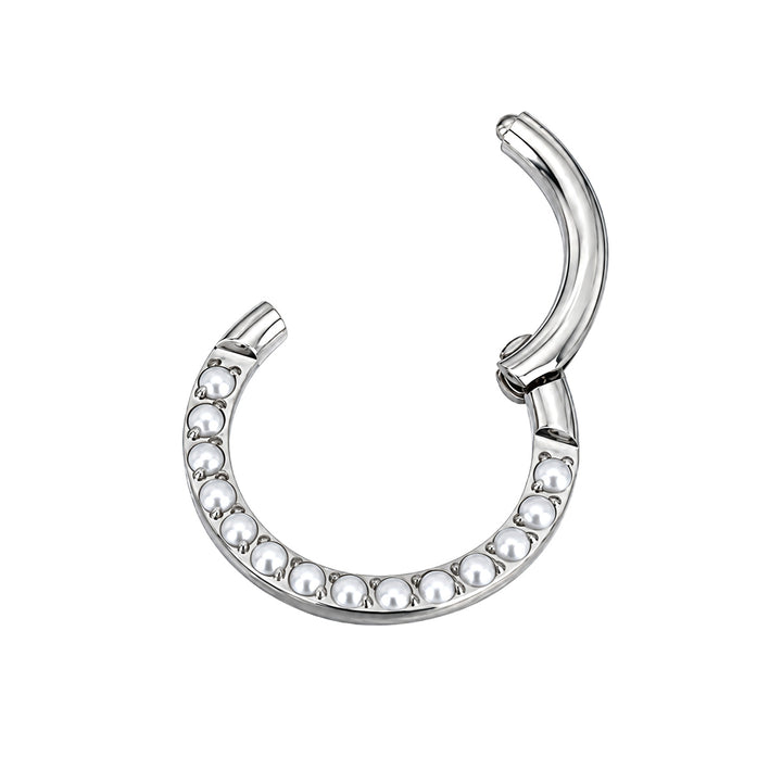 Pearl clicker gångjärnsförsedd segmentring 1,2 mm (Titan G23)