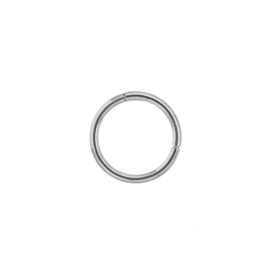 Hinged ring titanium clicker Piercing Rings 1.0mm (Titanium G23)