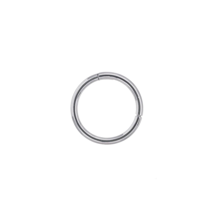 Hinged ring titanium clicker Piercing Rings 1.0mm (Titanium G23)