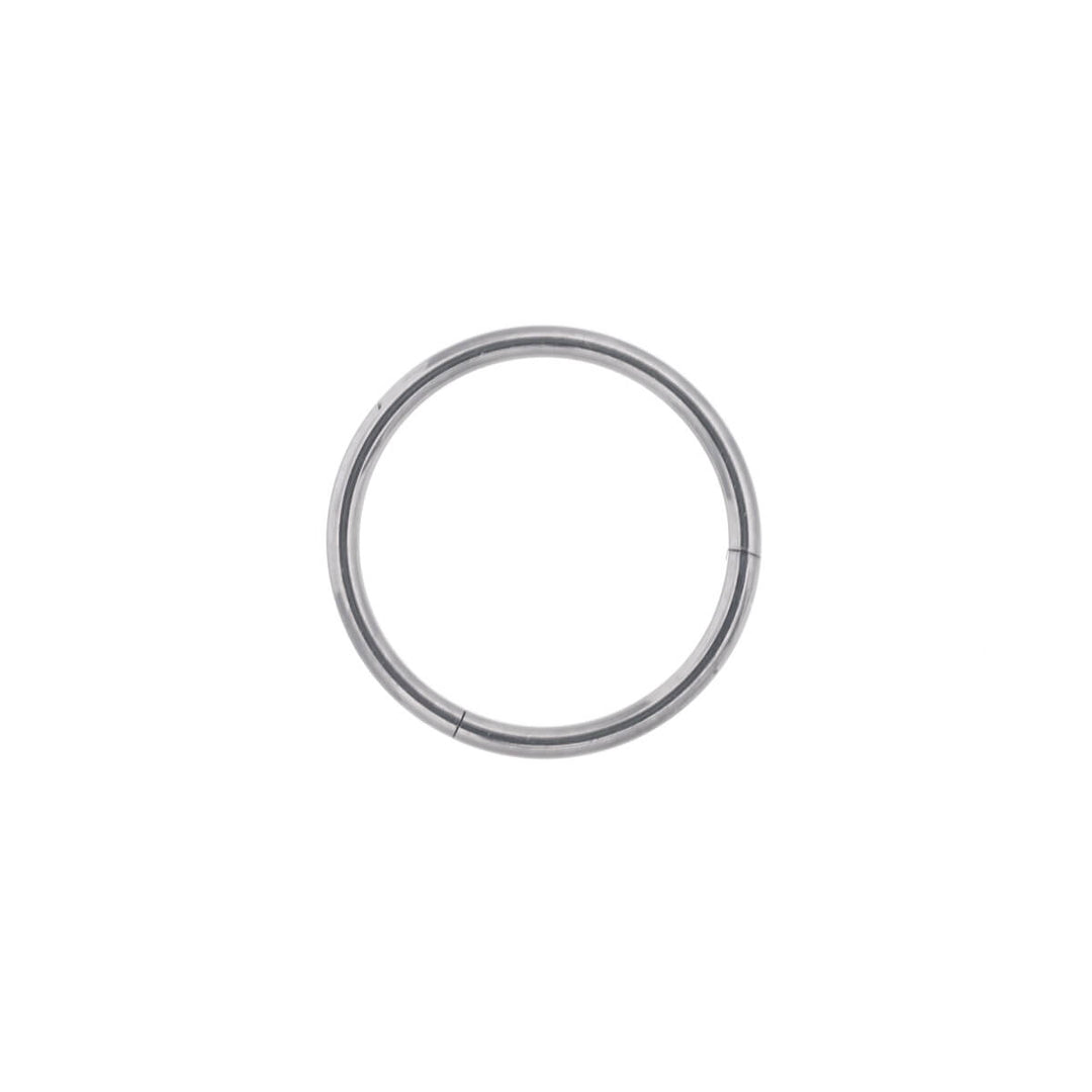 Hinged ring titanium clicker Piercing Rings 1.0mm (Titanium G23)