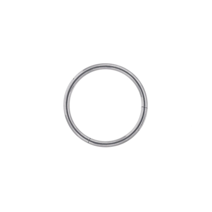 Hinged ring titanium clicker Piercing Rings 1.0mm (Titanium G23)