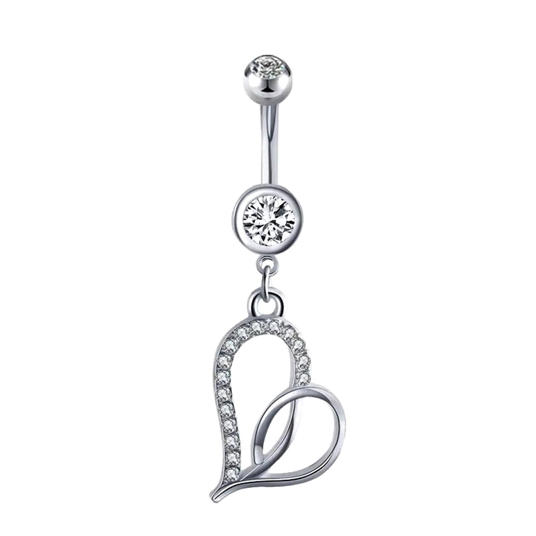 Heart pendant 1.6mm 10mm (Steel 316L)