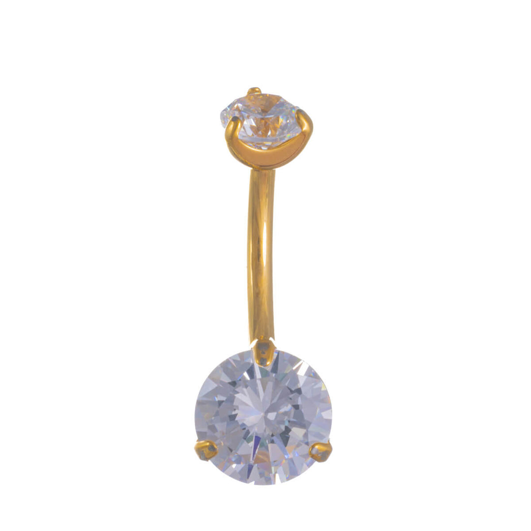 Gold Titanium Zirconia Buttonhole (PVD Titanium G23)