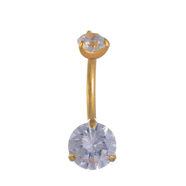 Gold Titanium Zirconia Buttonhole (PVD Titanium G23)
