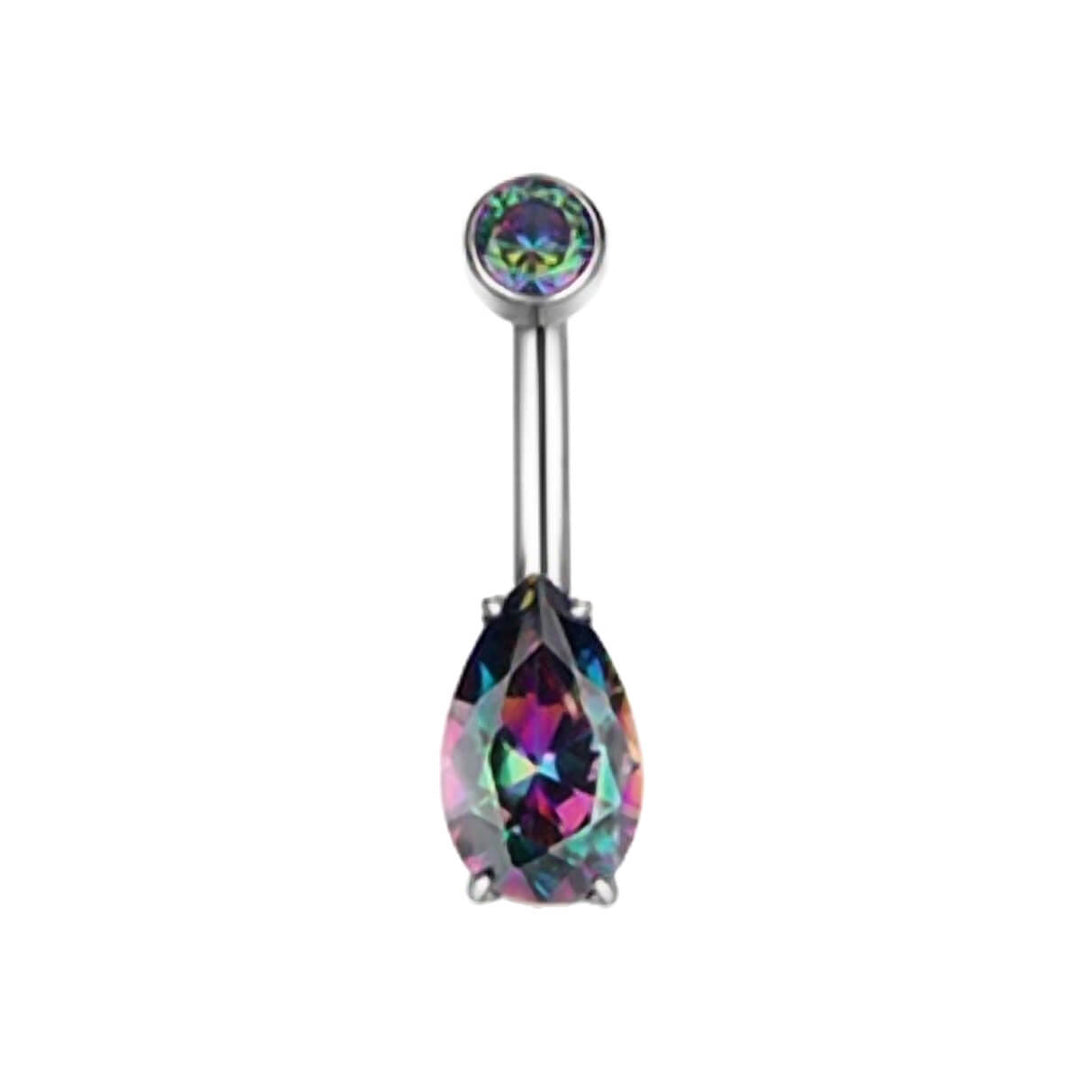 Titanium Drop Zirconia Buttonhole (Titanium G23)